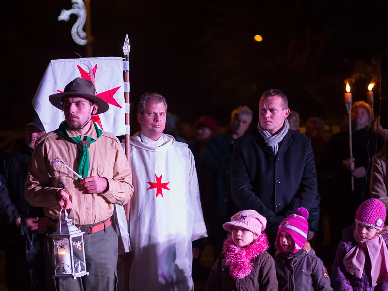 Adventi gyertyagyújtás és adományozás Gyomaendrődön