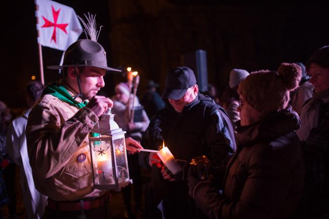 Adventi gyertyagyújtás és adományozás Gyomaendrődön