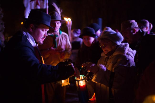 Adventi gyertyagyújtás és adományozás Gyomaendrődön