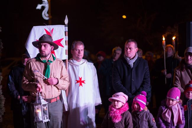 Adventi gyertyagyújtás és adományozás Gyomaendrődön