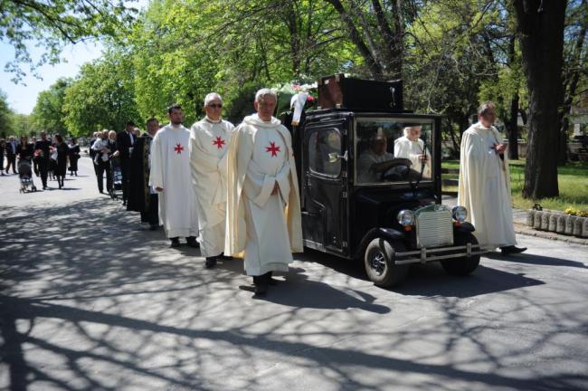 Czappán Györgyné sz. Várkonyi Magdolna dámánk temetése 2018. április 20.