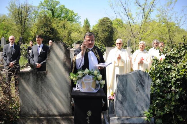 Czappán Györgyné sz. Várkonyi Magdolna dámánk temetése 2018. április 20.