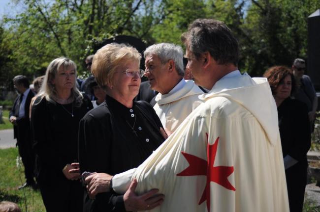 Czappán Györgyné sz. Várkonyi Magdolna dámánk temetése 2018. április 20.