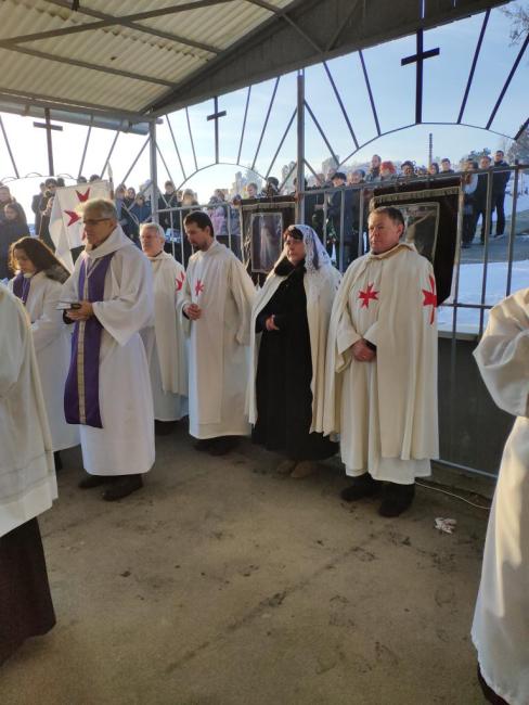 Érsek Barnabásné sz. Vass Beáta dáma temetése