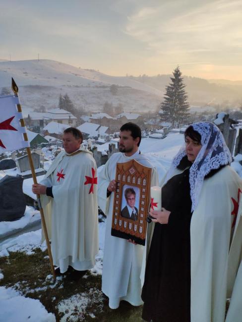 Érsek Barnabásné sz. Vass Beáta dáma temetése