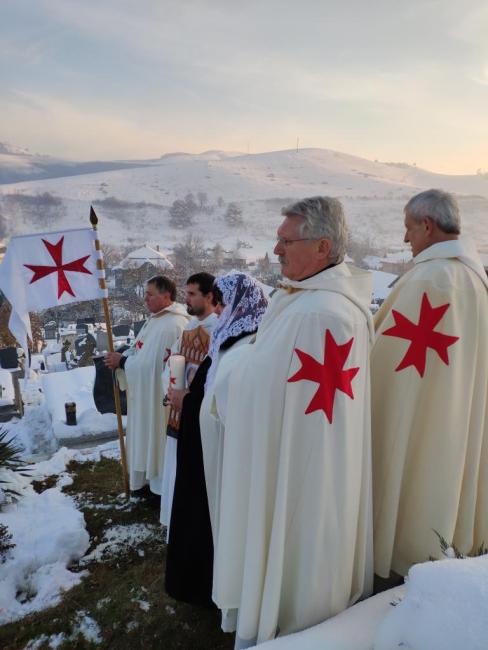 Érsek Barnabásné sz. Vass Beáta dáma temetése