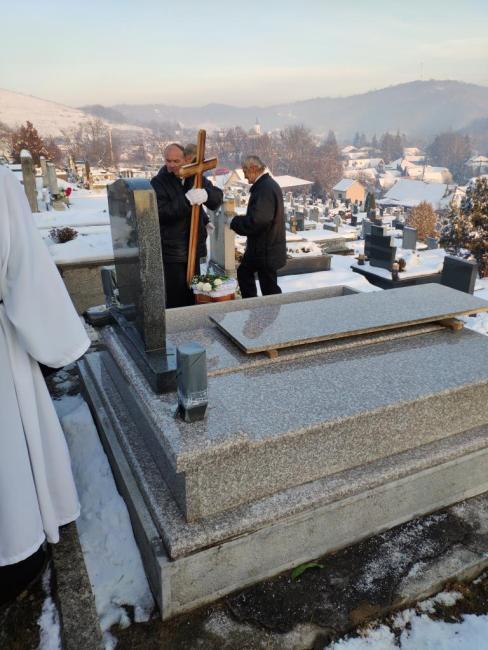 Érsek Barnabásné sz. Vass Beáta dáma temetése