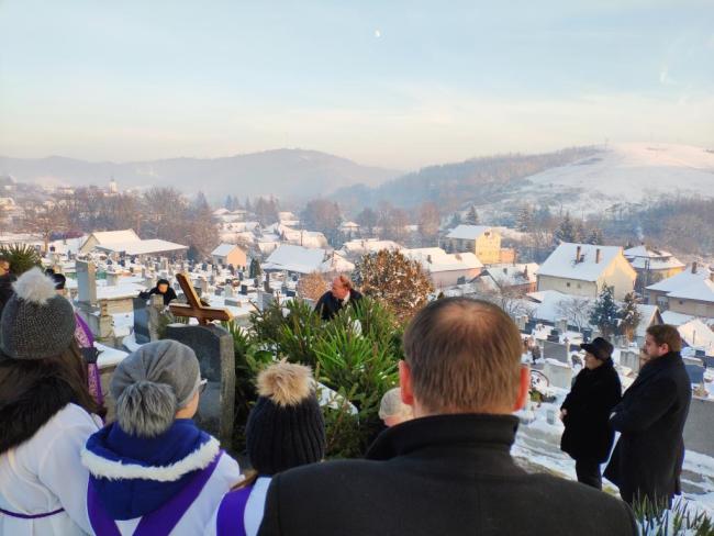 Érsek Barnabásné sz. Vass Beáta dáma temetése