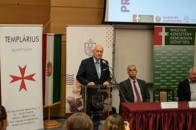 Harrach Péter MKDSZ elnök üdvözlése
