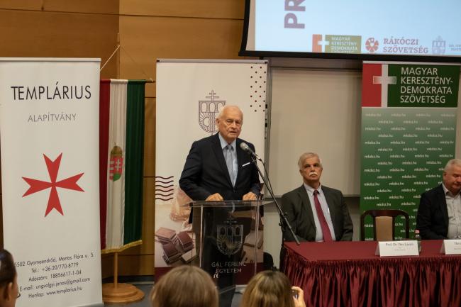 Harrach Péter MKDSZ elnök üdvözlése