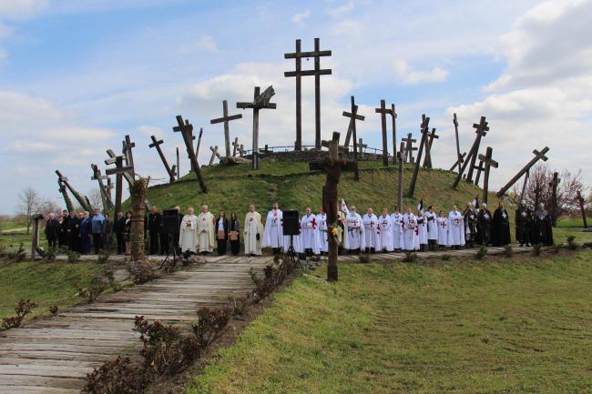 Az ünnepségen résztvevők